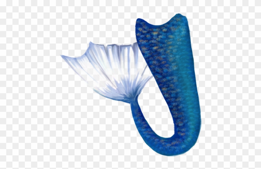 #mermaidtail #fishtail #tail #mermaid #siren #sirena - Blue Mermaid Tail Png Clipart