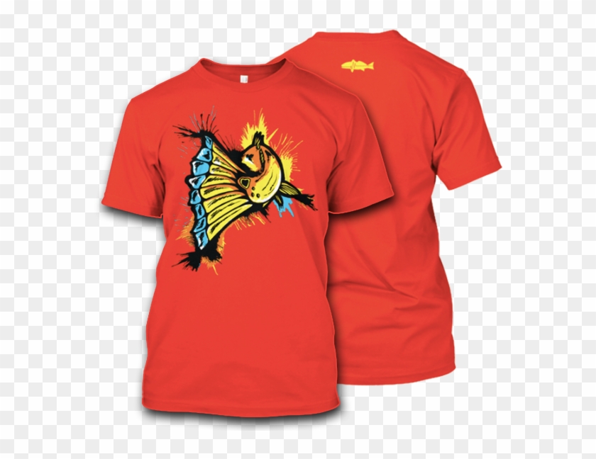 Fish Tail - Active Shirt Clipart