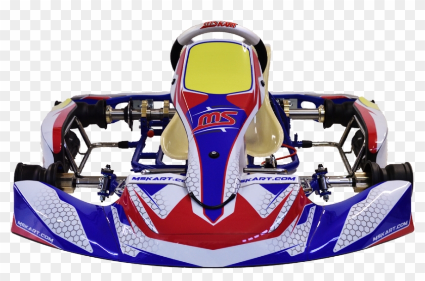 The Ms Kart Blue Phoenix Chassis Has International - Open-wheel Car Clipart #3621971