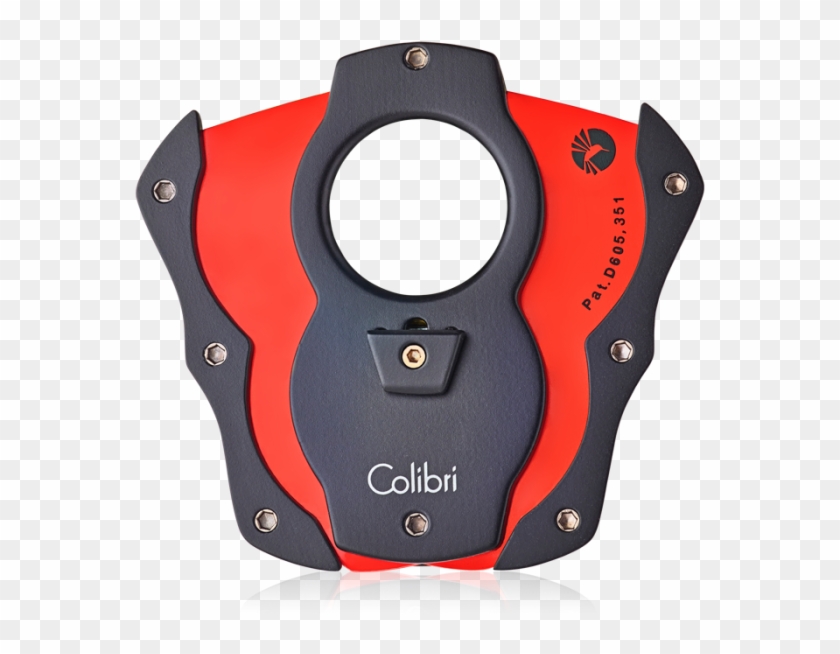 Colibri Cut Double Guillotine Cigar Cutter With Color - Colibri Cigar Cutter Clipart #3622147