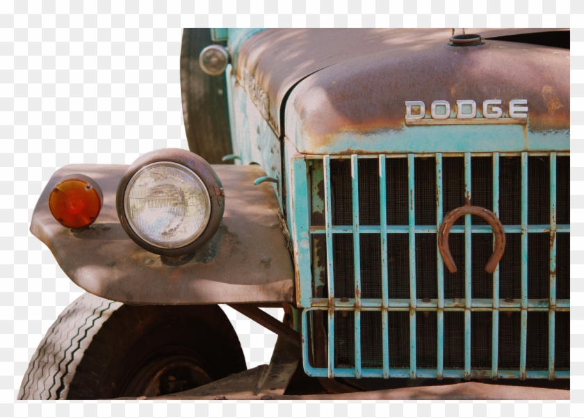 Dodge Old Car - Car Clipart