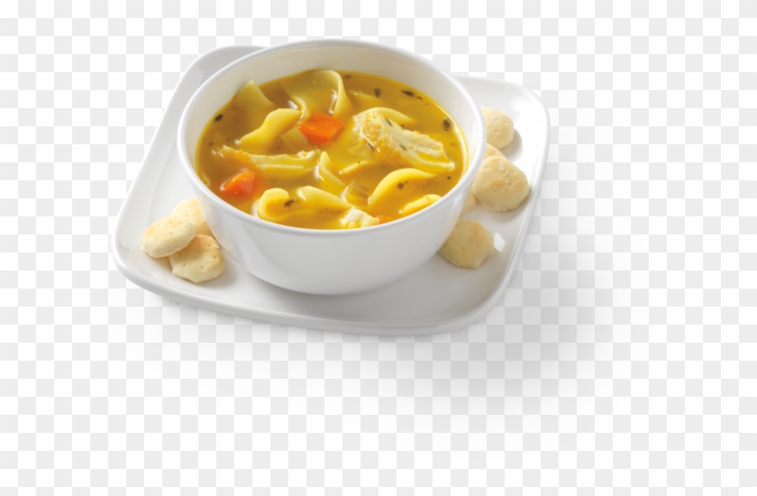 Side Chicken Noodle Soup - Yellow Curry Clipart #3622449