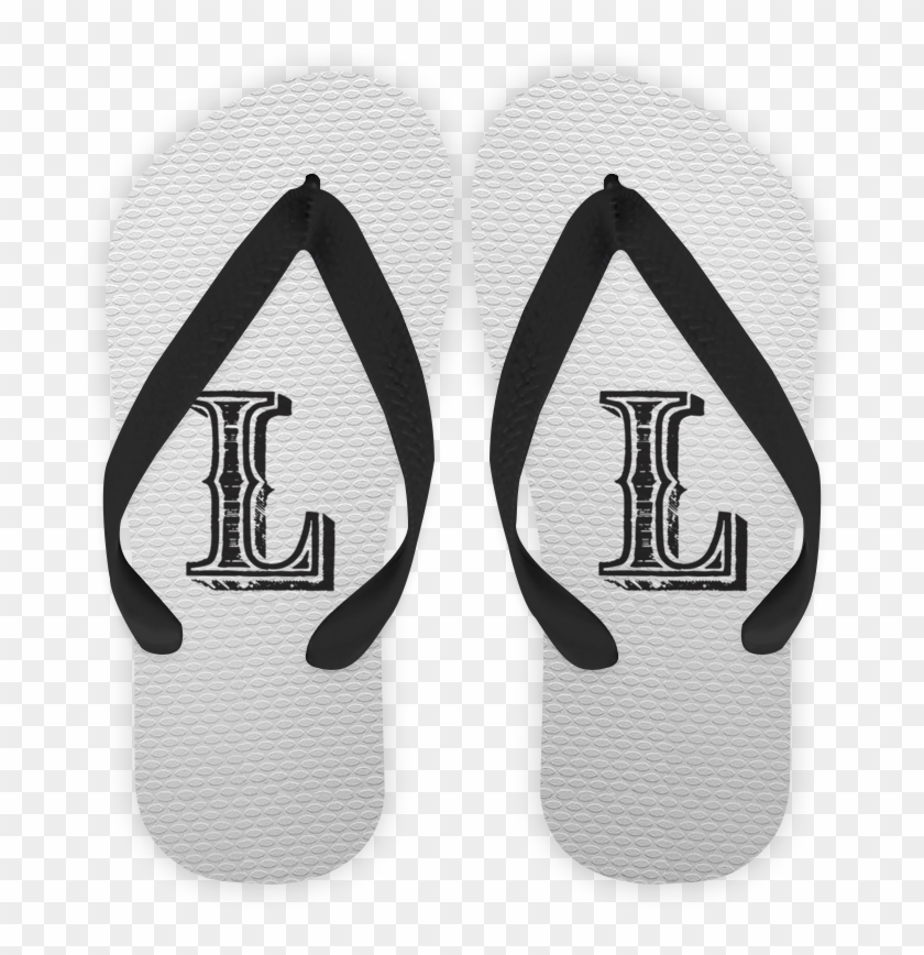 Chinelo Monograma L - Design Clipart #3622532