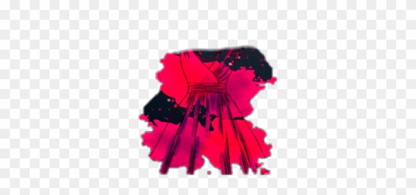 #moda #vestido #tinta #manchasdepintura - Illustration Clipart #3622591