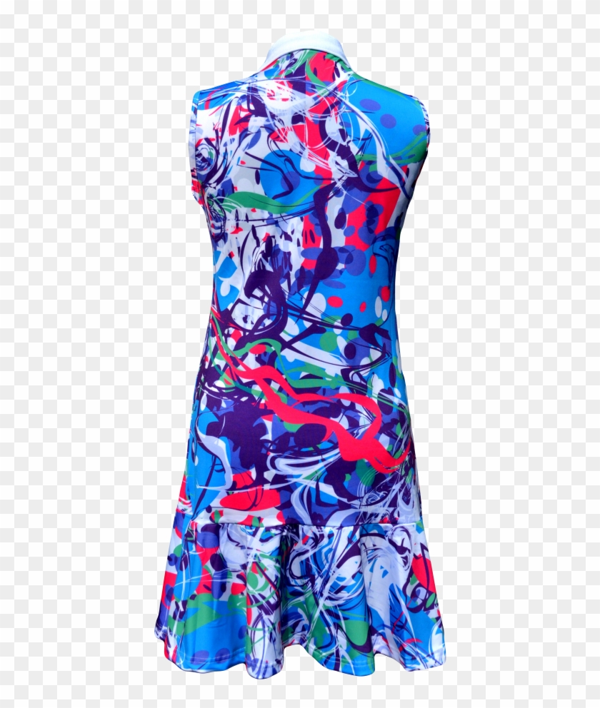 Vestido Sin Mangas Scribble - Day Dress Clipart