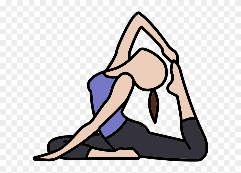 Intermediate Poses Asanas With Its Benefits Sanskrit - Pilates Icon Clipart #3622931