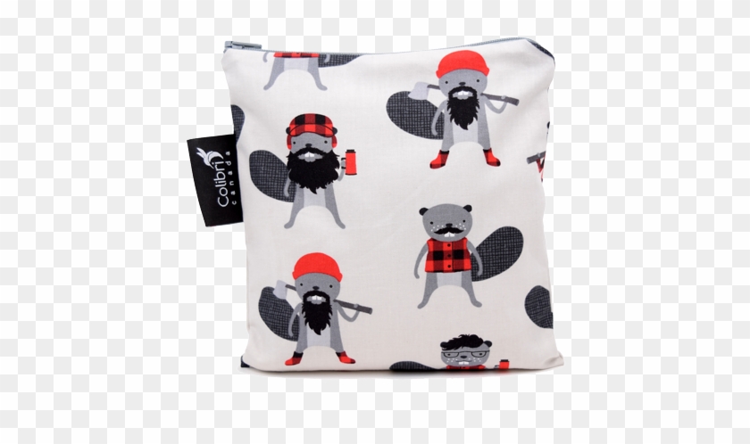 Colibri Reusable Cloth Sandwich Bag Beavers - Textile Clipart #3623018