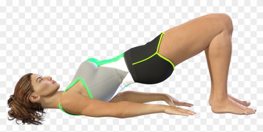 Bridge Pose - Exercise Clipart #3623029