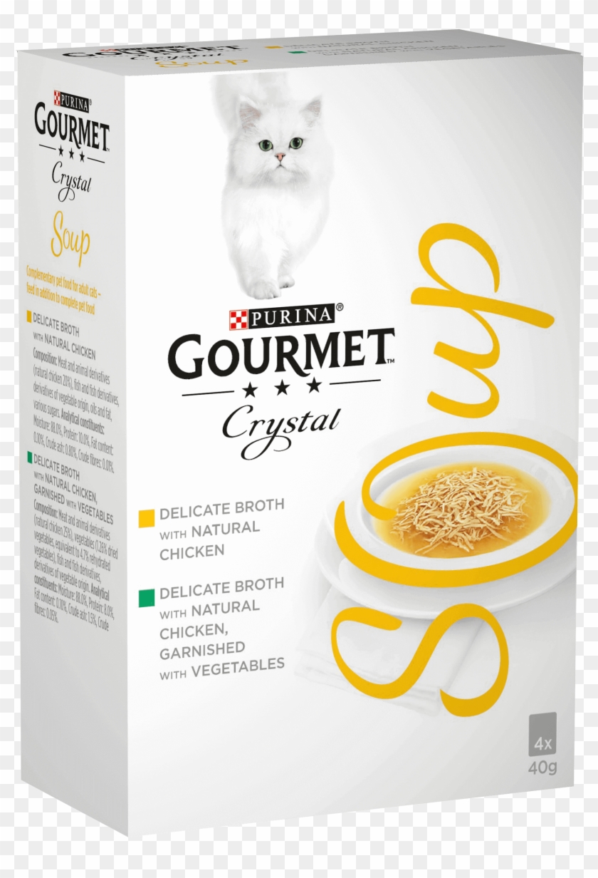Gourmet® Soup Chicken Variety - Purina Soup For Cats Clipart