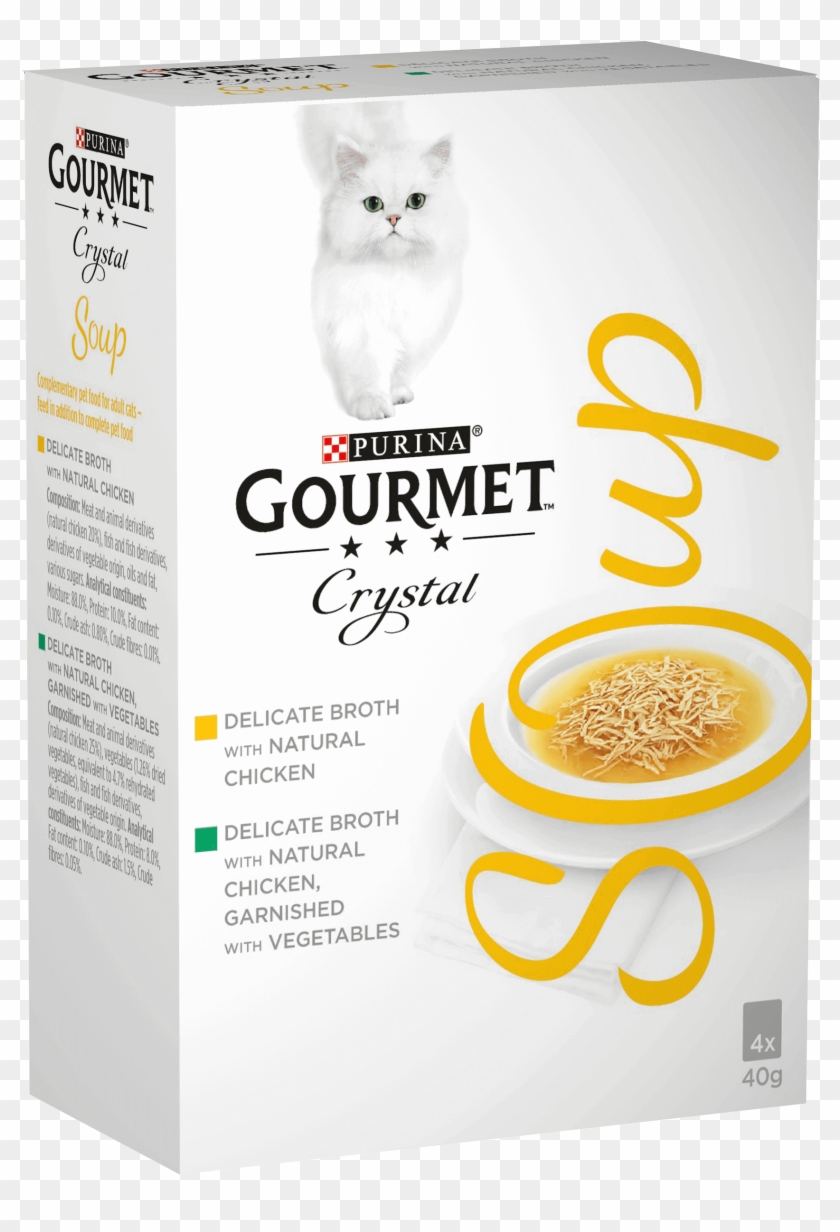 Gourmet® Soup Chicken Variety - Purina Soup For Cats Clipart #3623226