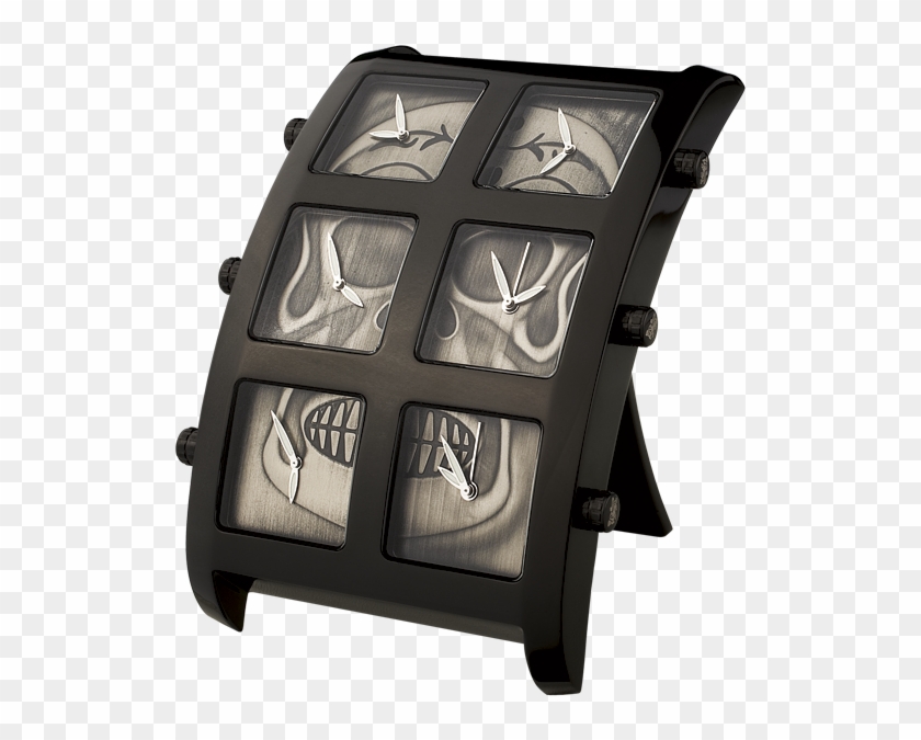 Icelink Skull Desk Alarm Clock - Chair Clipart #3623253