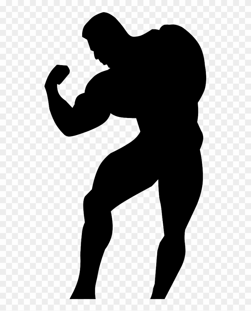 Bodybuilding Clipart Bodybuilding Poses - Body Builders Clip Art - Png Download