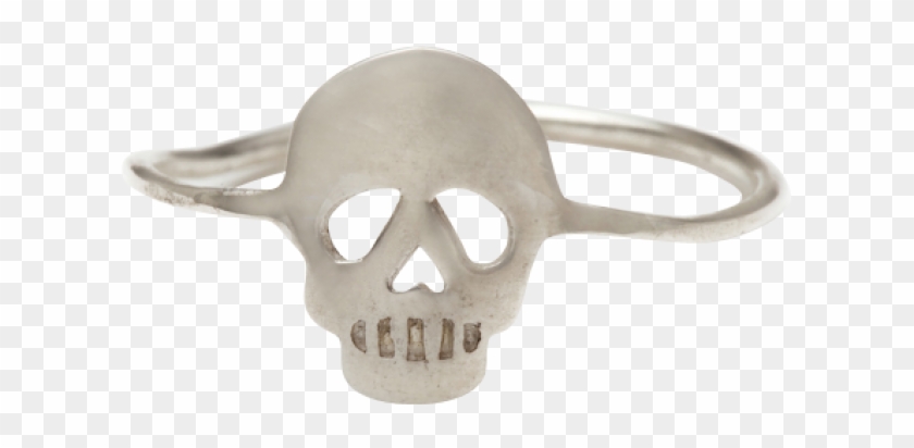 Skull Knuckle Ring - Skull Clipart