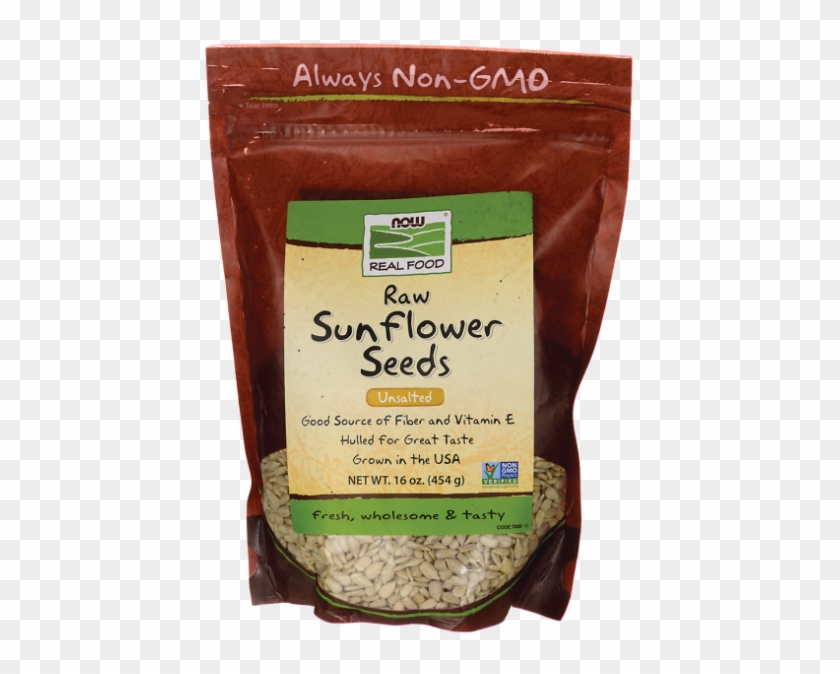 Now Foods Raw Sunflower Seeds - Organic Cacao Powder Clipart