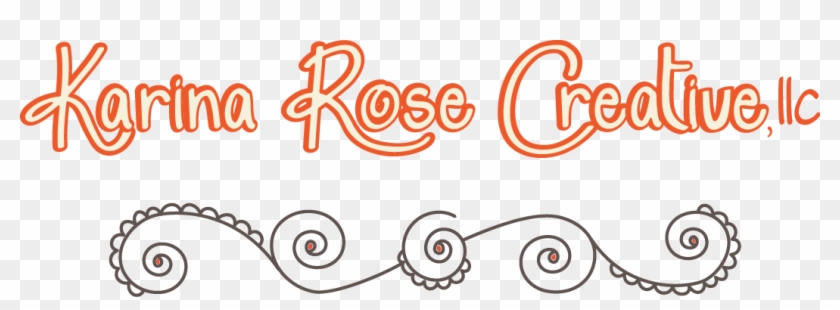 Karina Rose Creative, Llc Logo - Circle Clipart