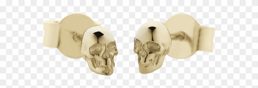 Skull Micro Studs - Earrings Clipart #3624152