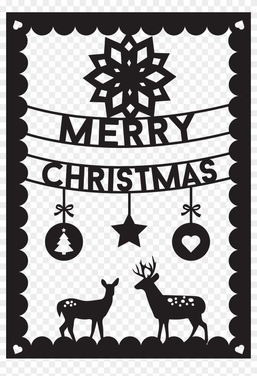 Download Your Free Template Here - Free Christmas Paper Cut Templates Clipart #3624181