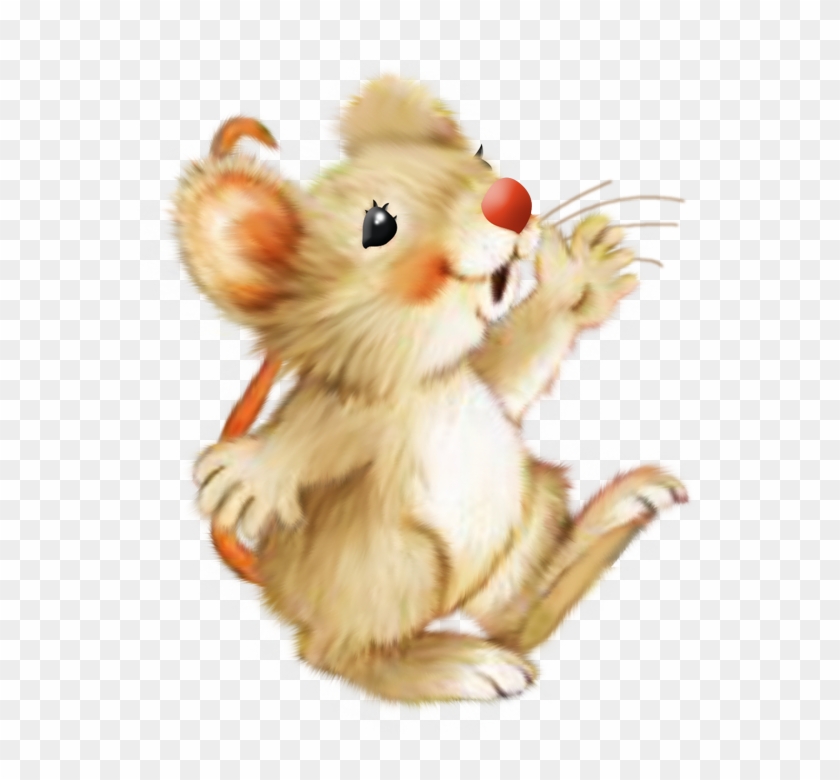 Sapos & Ratos Hamsters, Mouse Illustration, Cute Animal - Мышка Рисунок Пнг Clipart