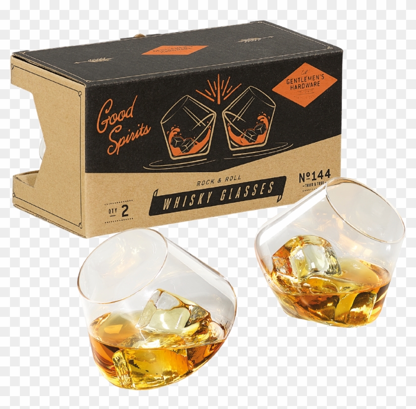 Gentlemen's Hardware Rocking Whisky Glasses , Png Download - Gentlemen's Hardware Rocking Whisky Glasses Clipart