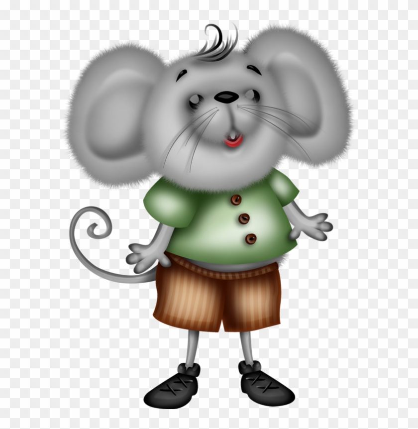 Clipart Rat Little Mouse - Drawing - Png Download #3624886