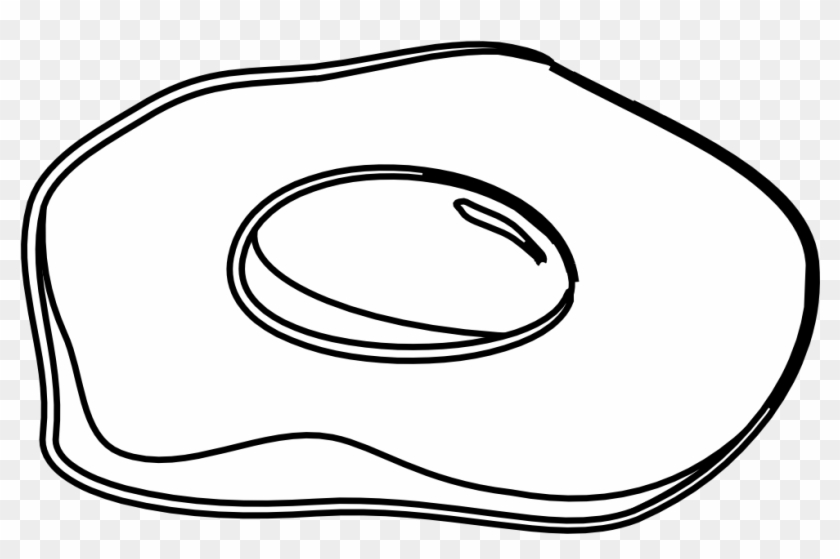 Egg Black White Line Art 999px - Egg Colouring Png Clipart #3625133