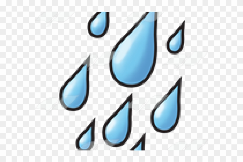 Raindrops Clipart Clip Art - Png Download #3625308