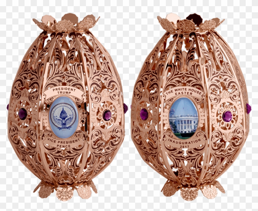 Regular - White House Egg Gold Clipart