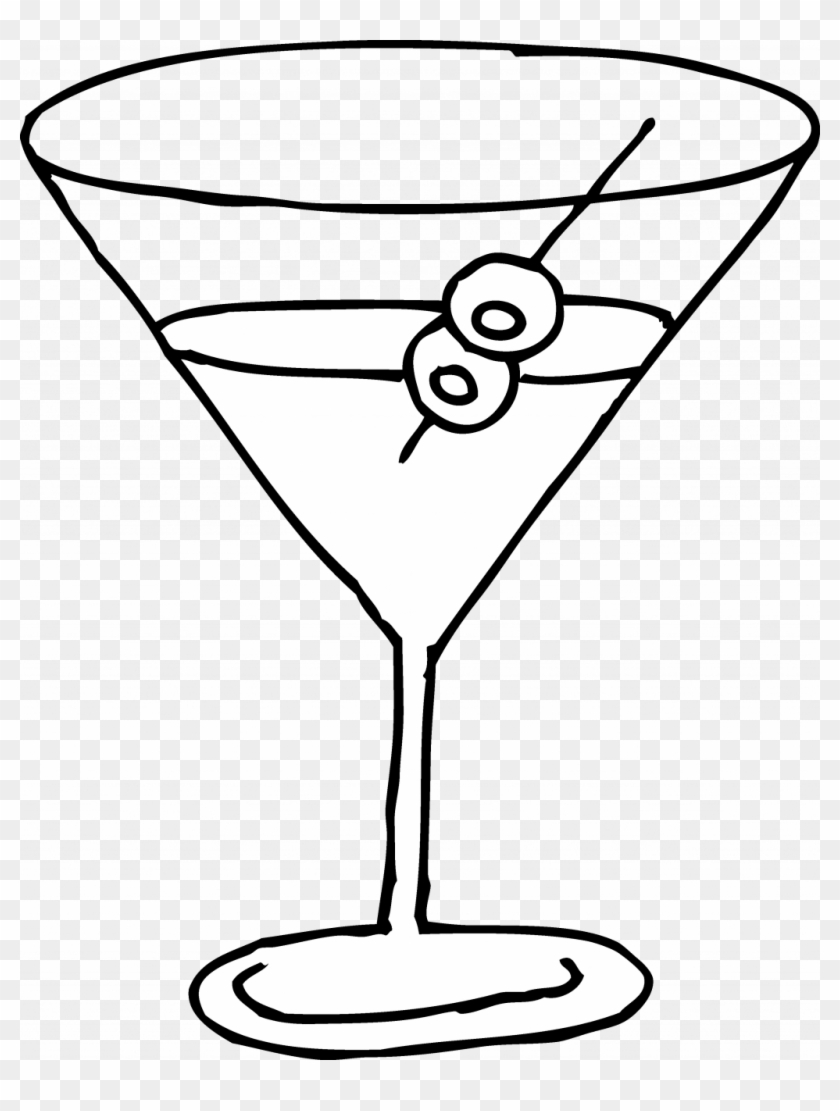 Margarita Glass Coloring Pages 4 By Jeremiah - Wine Glasses Coloring Pages Clipart #3625763