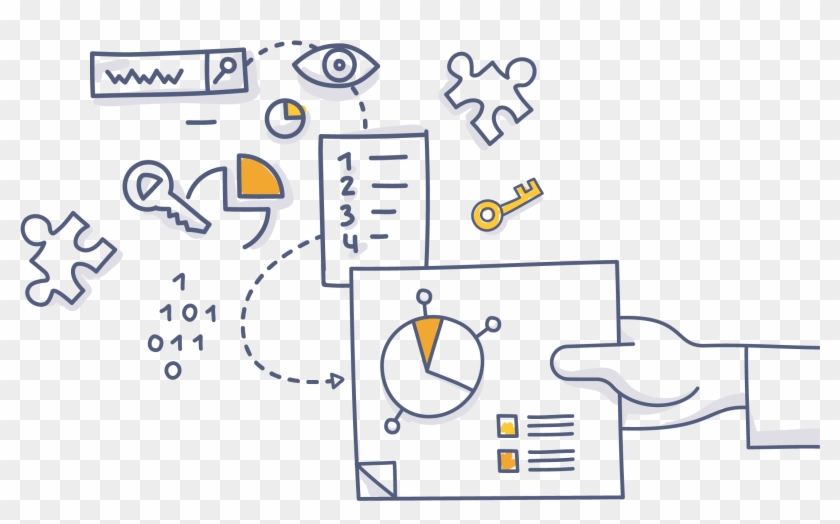 Seoclarity Ranking Solutions Main Hero Doodle - User Experience Drawing Clipart