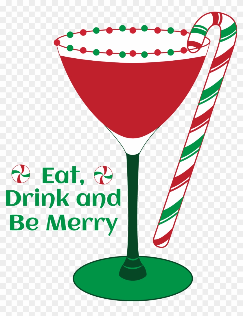 Martini Clip Art Festival Collections - Christmas Clip Art Cocktails - Png Download