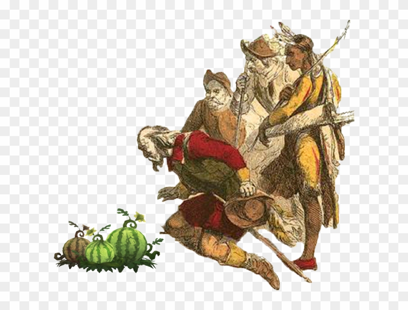 First Watermelon Discovered In Jefferson County - Juan Ponce De Leon Clipart #3626189