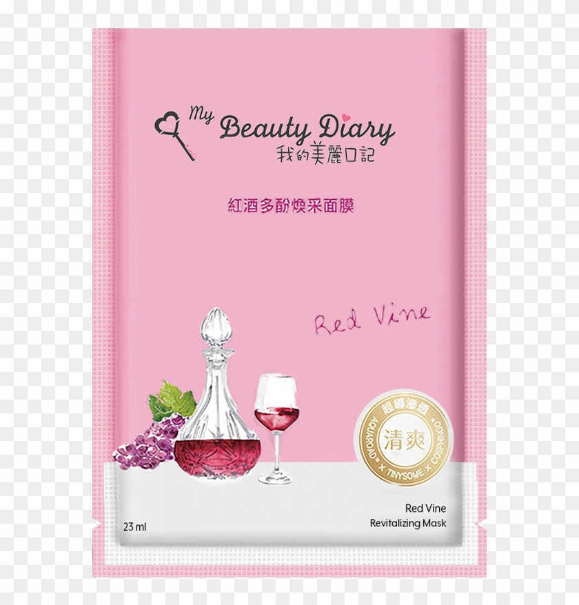 My Beauty Diary Red Vine Mask Individual Sheet - My Beauty Diary Red Vine Revitalizing Mask Clipart #3626971