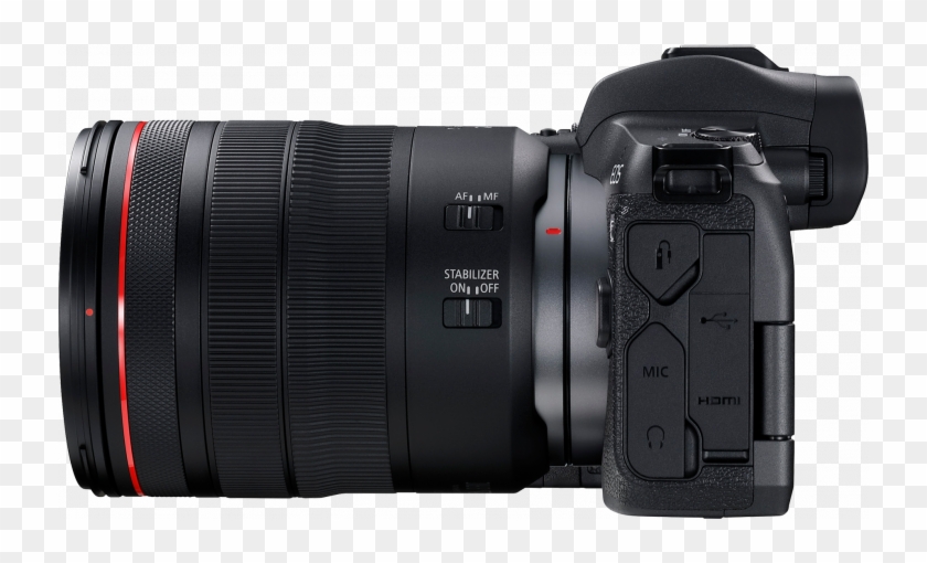 Eos R Left Rf24 105lis 1 - Canon Eos R Usb Clipart
