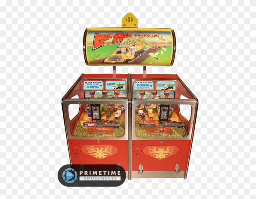 Big Rig Truckin' Dual Player By Benchmark Games - Big Rig Truckin Arcade Game For Sale Clipart #3627281