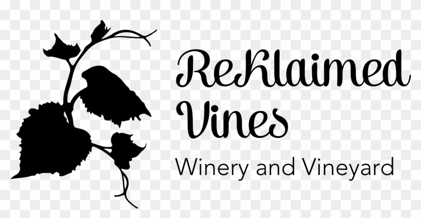 Reklaimed Vines Winery - Calligraphy Clipart #3627433