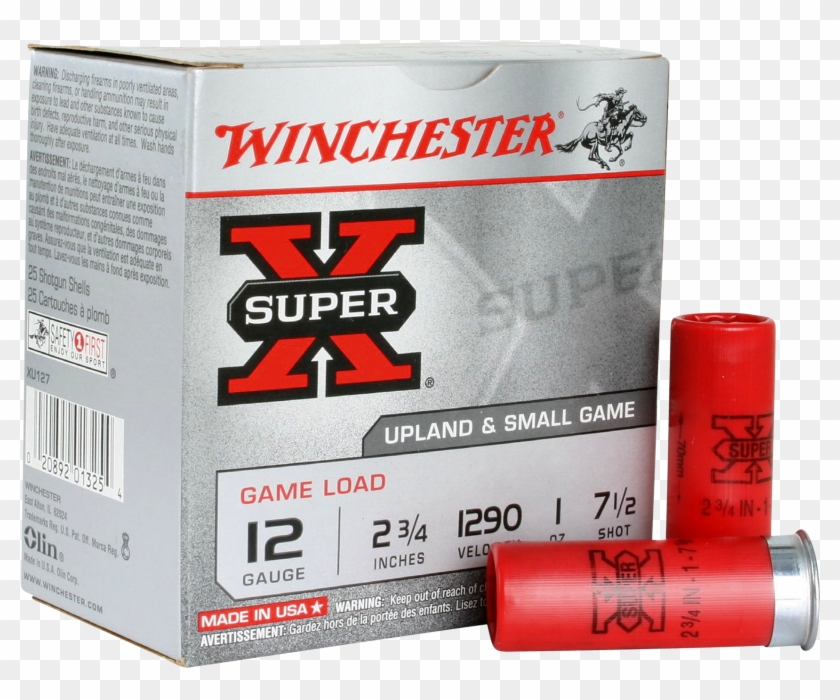 Winchester Ammo Xu127 Super-x Game & Field 12 Gauge Clipart