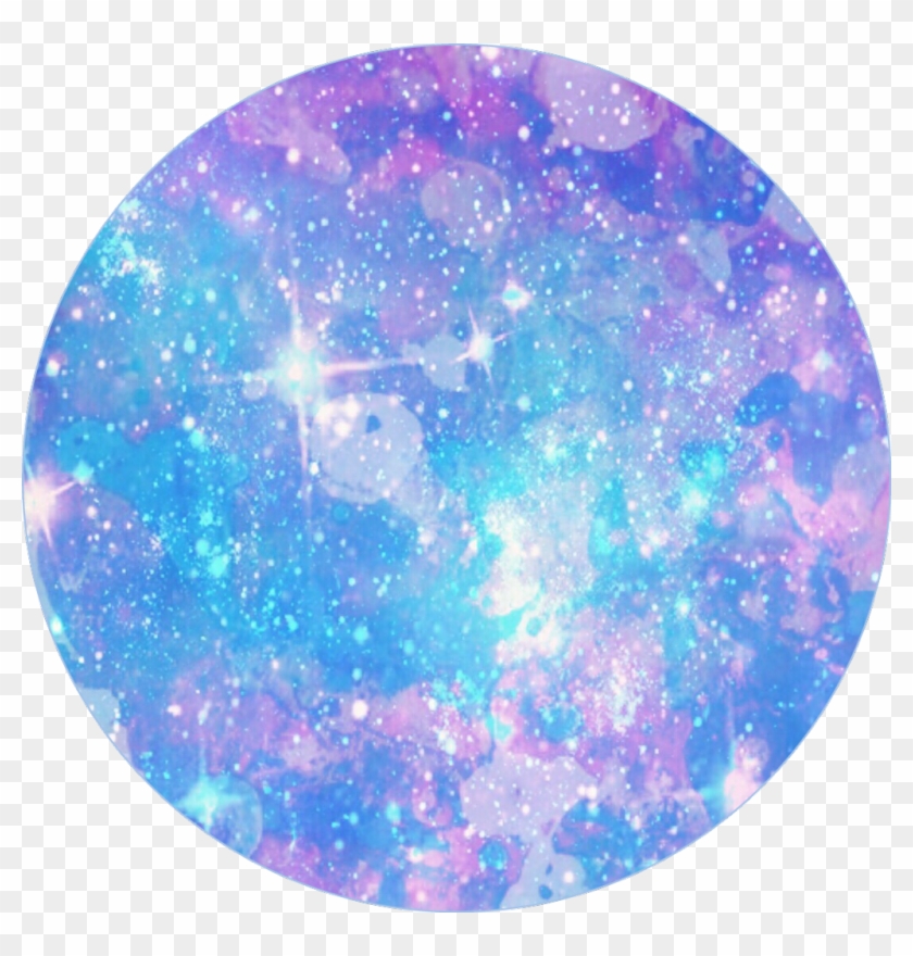 #stiker #tumblr #galaxy #galaxia #galaxysticker #circle - Circle Tumblr Png Clipart #3627633