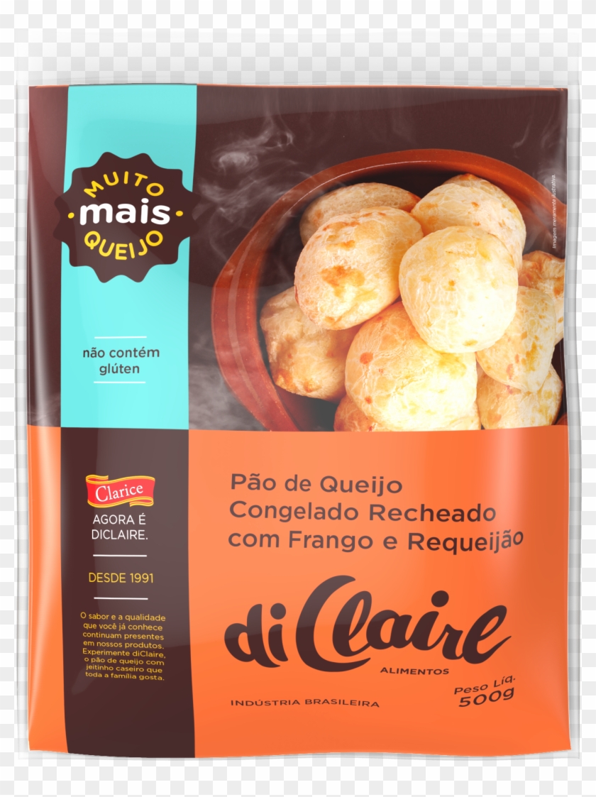 Com Recheio De Frango E Requeijão - Bánh Clipart