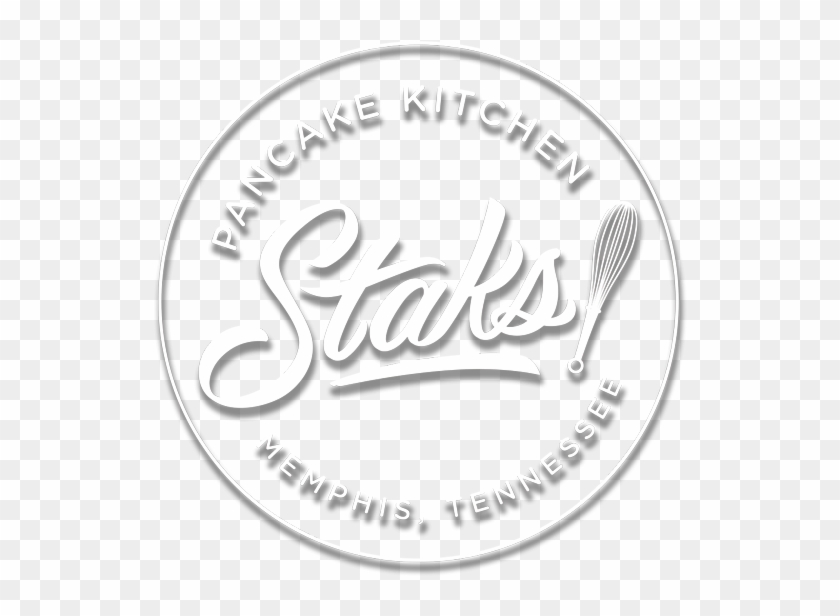 Staks Pancakes - Label Clipart #3628090