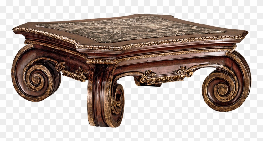 Cocktail Table Shown With - Antique Clipart #3628317