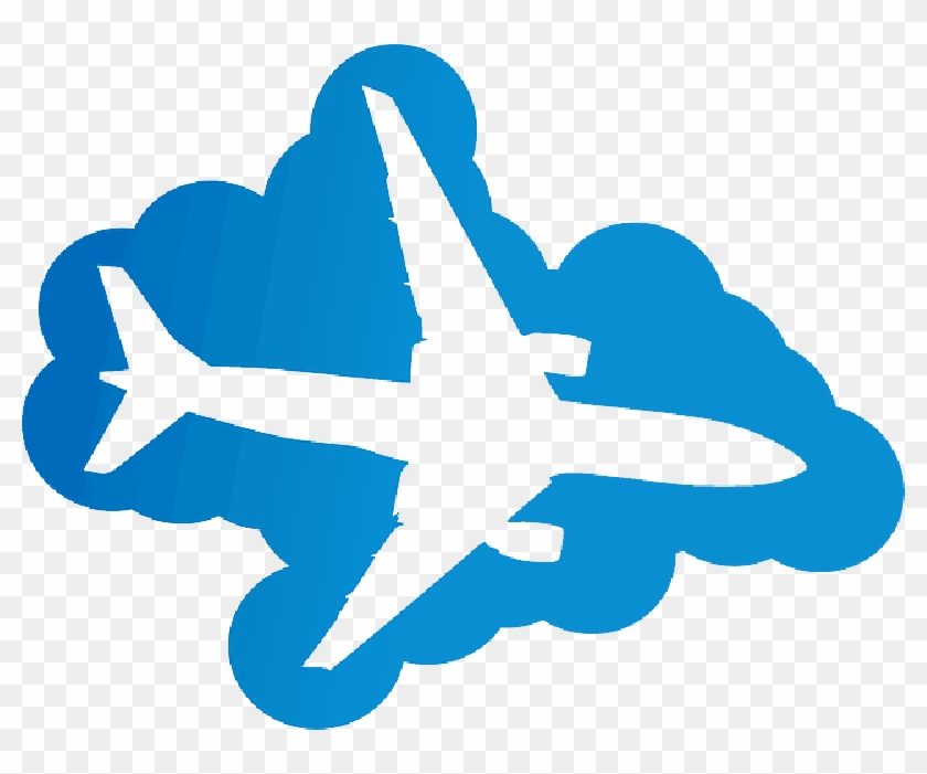 Airplane Outline Image Page 19 Images - Plane In The Sky Clipart #3628430