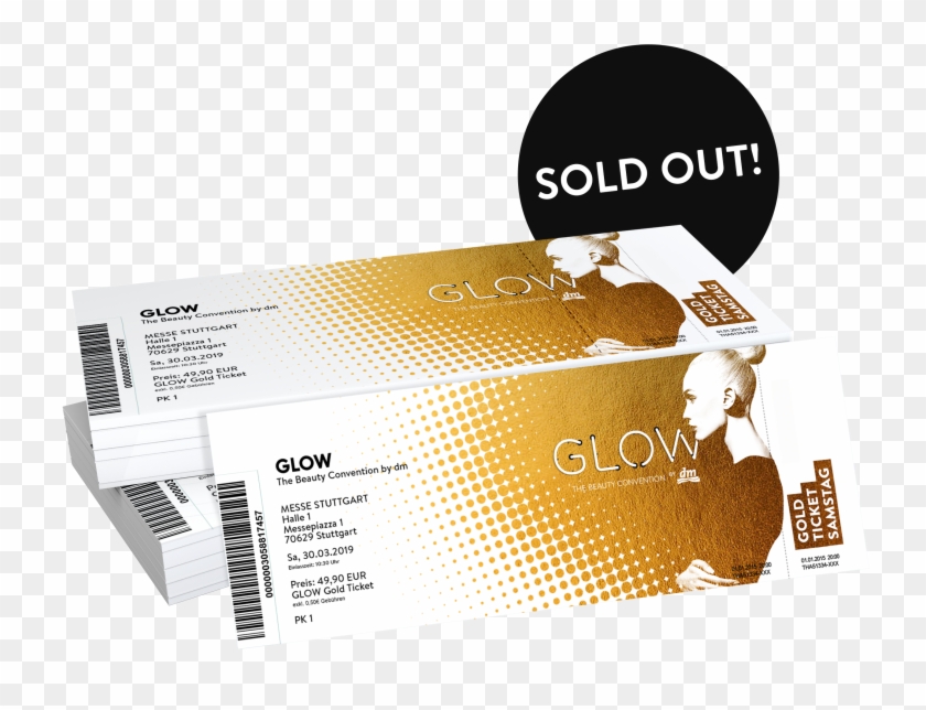 Glow Tickets 2019 Stuttgart Clipart #3628433