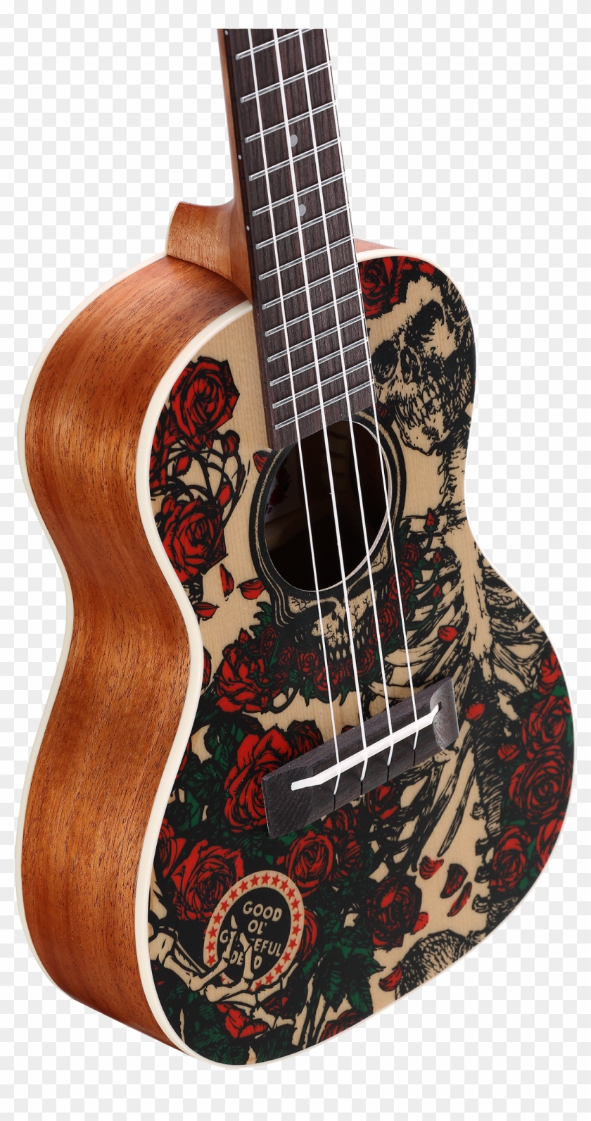 The Alvarez Grateful Dead - Alvarez Grateful Dead Ukulele Roses Clipart