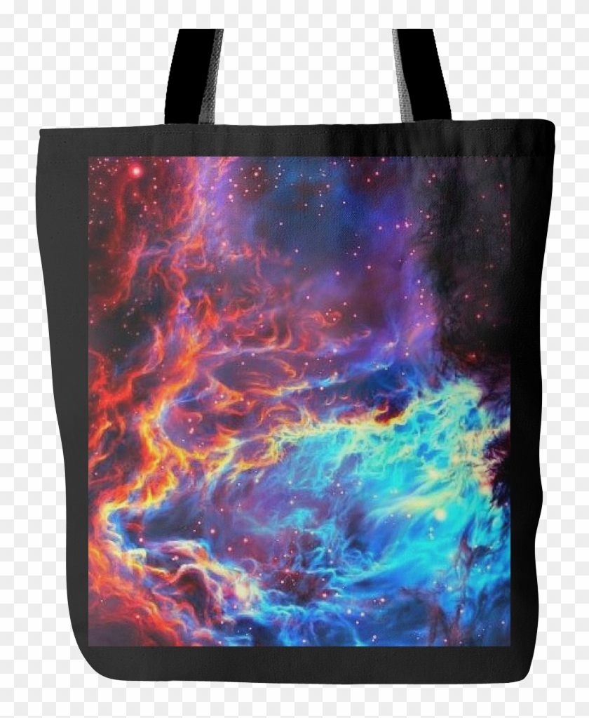 Galaxy 1 Canvas Tote Bag - Galaxy Wallpaper Tumblr For Iphone Clipart #3628512