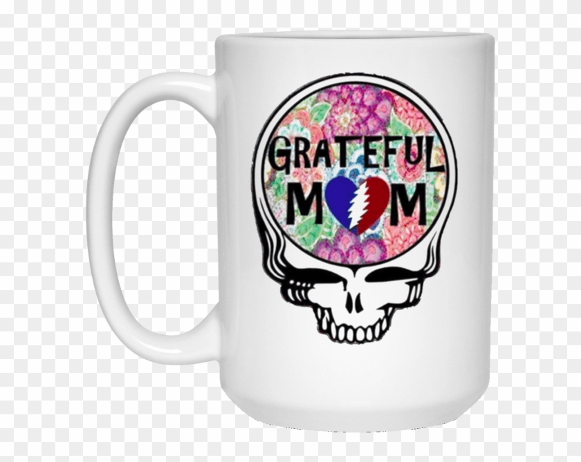 Tfunny Epicura Grateful Dead Inspired Mom's Floral - Jerry's Kids Clipart #3628622