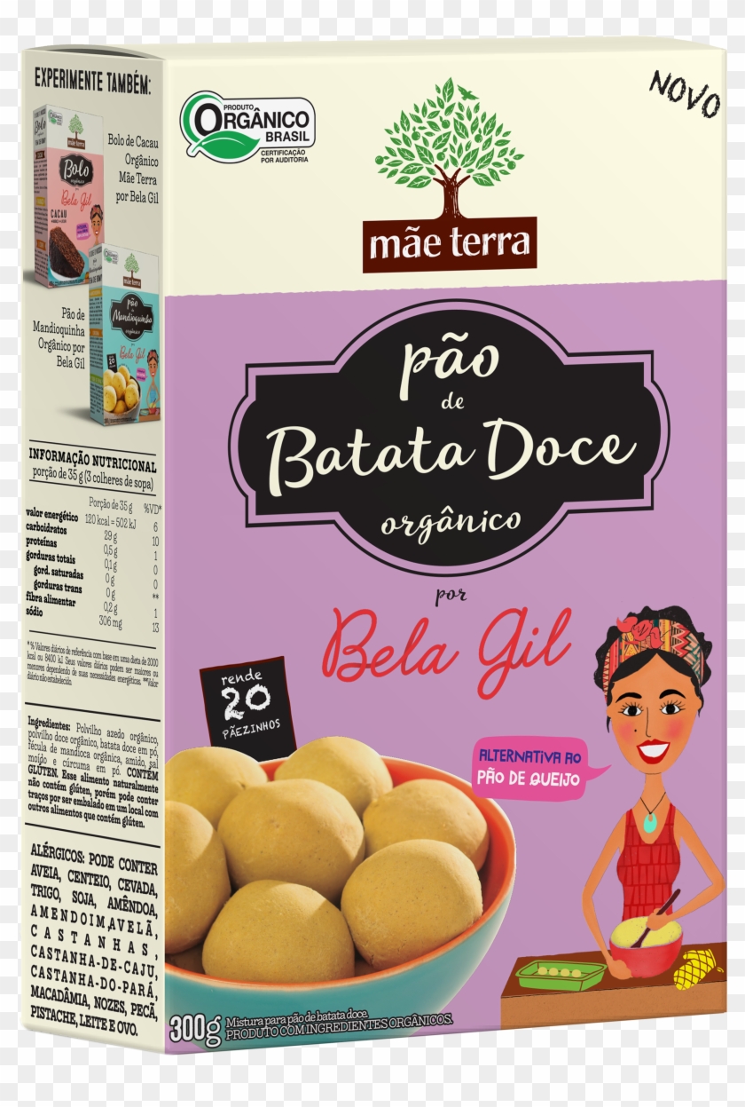 Mistura Para Pão De Batata Doce Orgânico Bela Gil 300g - Pão De Mandioquinha Bela Gil Clipart