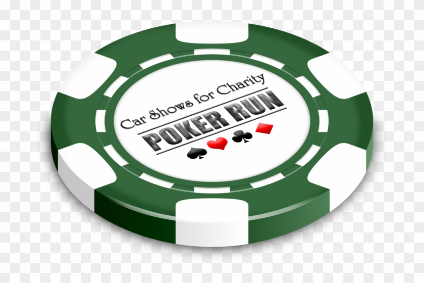 2018 Poker Run & Cruise-in - Casino Chip 3d Clipart #3628691