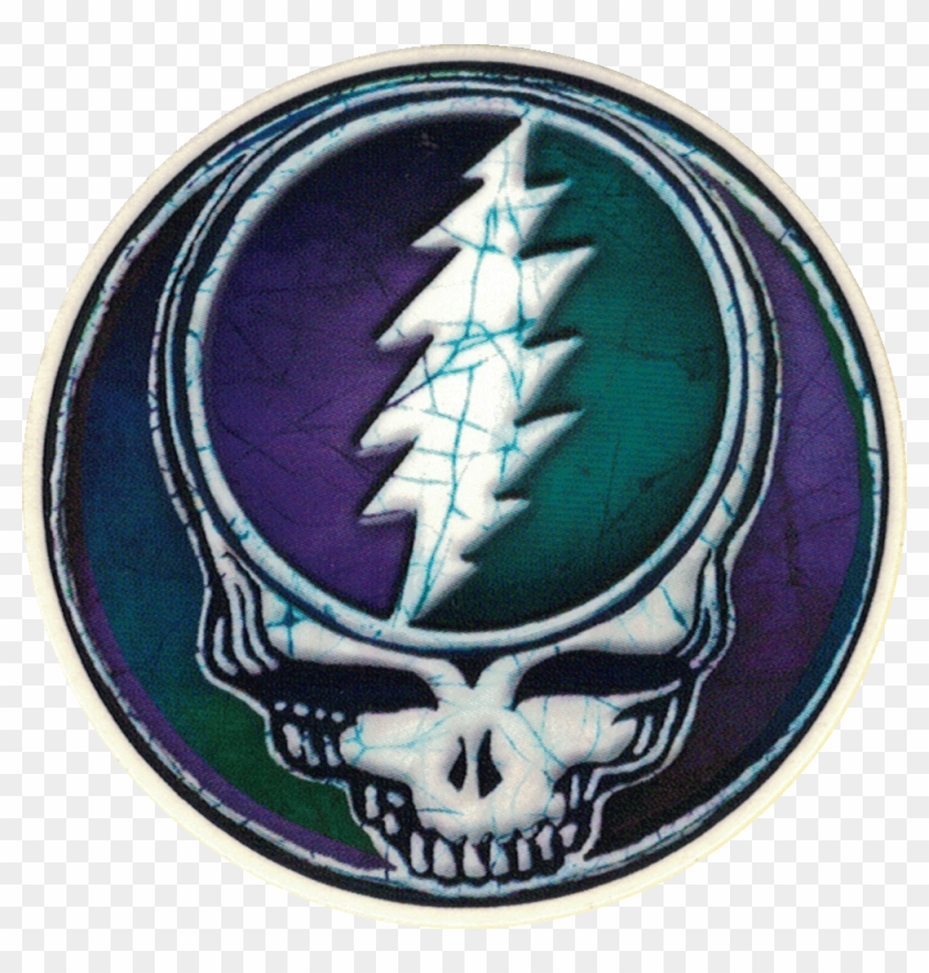Lovely Grateful Dead Steal Your Face Batik - Steal Your Face Clipart