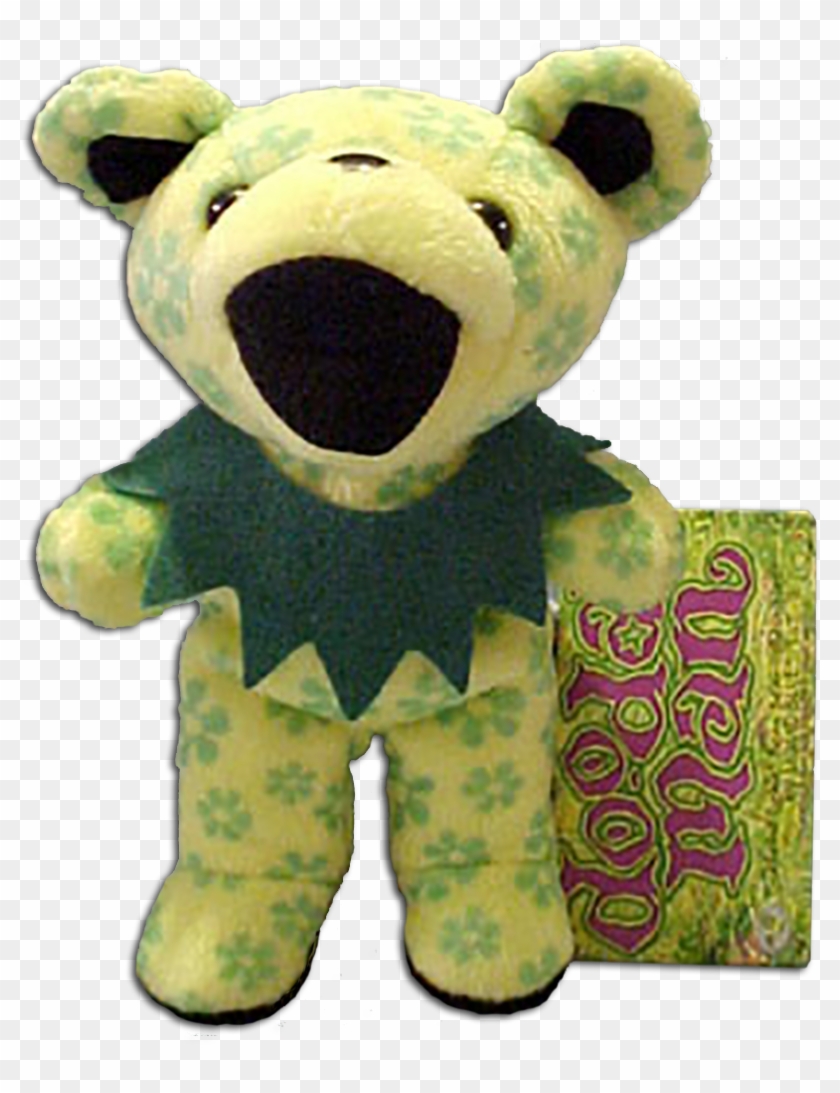 Grateful Dead Bear Png - Flower Power Grateful Dead Bear Clipart