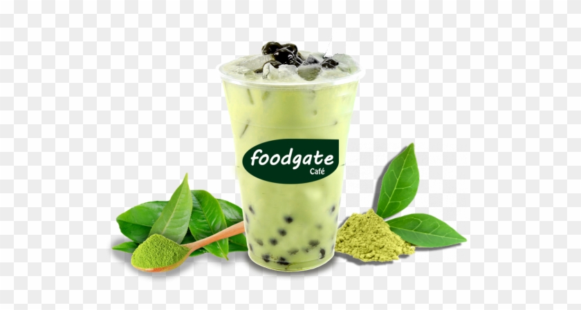 Matcha Milk Tea - Milk Green Tea Png Clipart